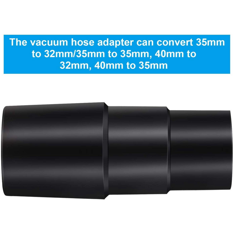 Convertitore adattatore universale per tubo flessibile per aspirapolvere da 2 pezzi, riduttore per tubo flessibile da 32mm 35mm 40mm per la maggior parte degli aspirapolvere