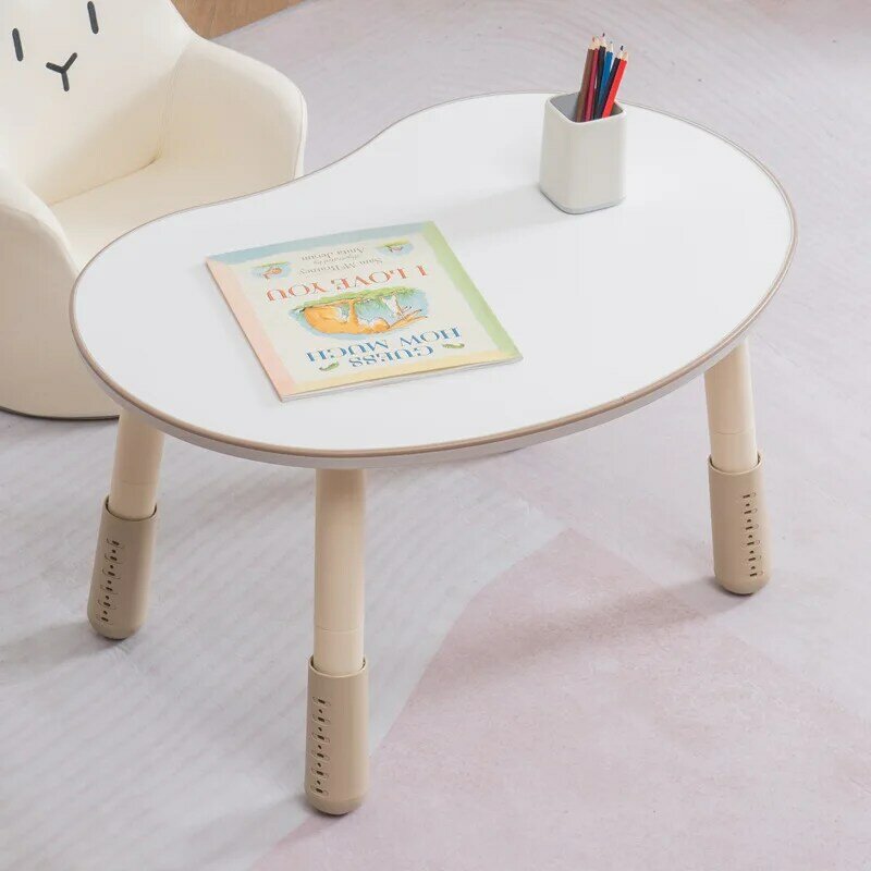 Tavolo per arachidi per bambini tavolo per l'apprendimento della prima educazione del bambino la scrivania per la lettura del bambino dell'asilo può sollevare il tavolo dei piselli coreani