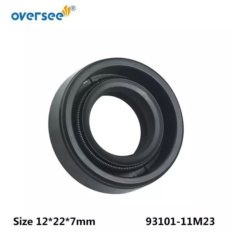 Outboard Drive Shaft Oil Seal 93101-11M23 12*22*7 Fit for Yamaha F9.9 Engine 9310111M2300