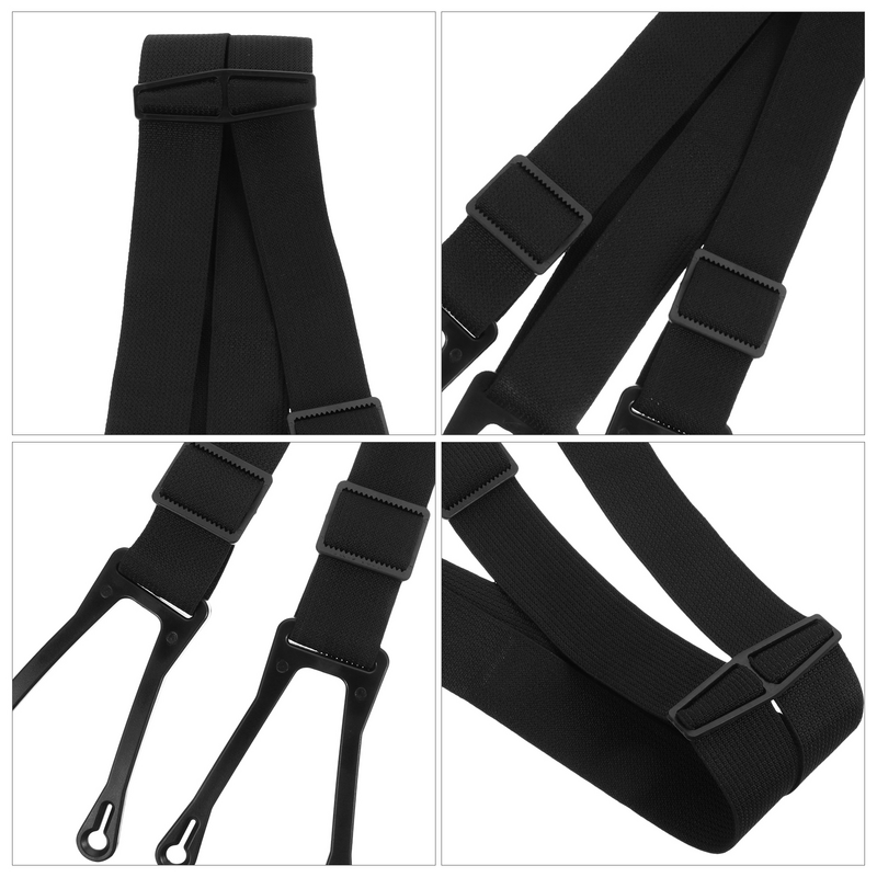 Ice Hockey Drop Strap Pants Traction Belt Suspenders Stretchy Protector Elastic Duty