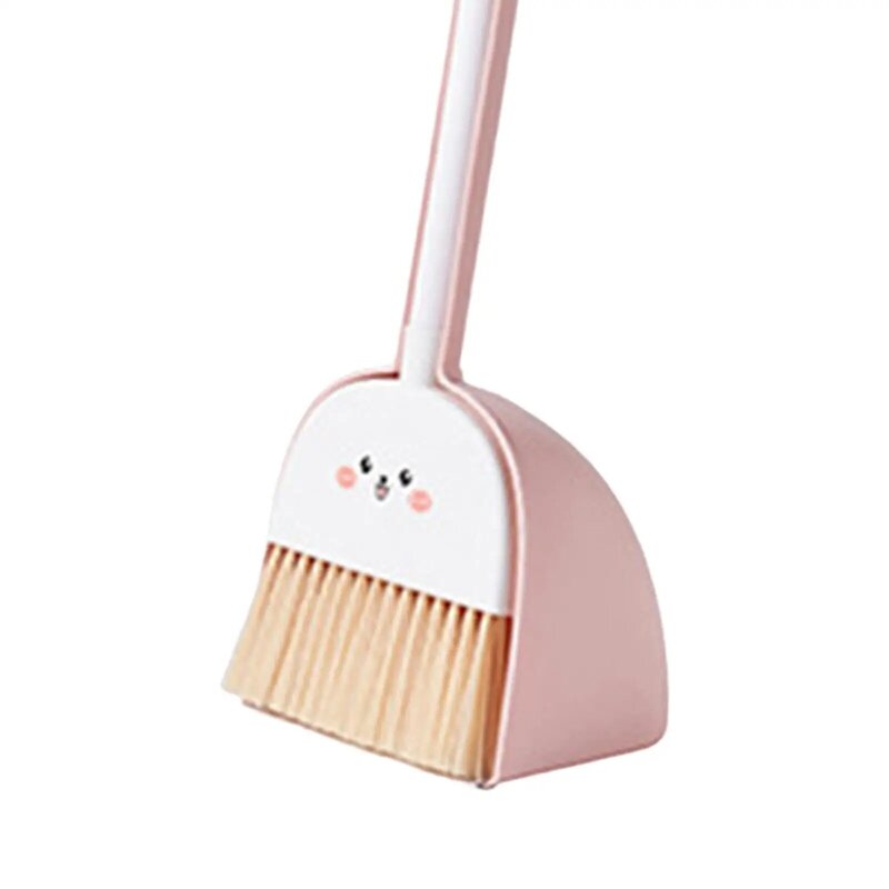 Mini Broom and Dustpan Set for Kids Cute Kids Cleaning Set for Kindergarten