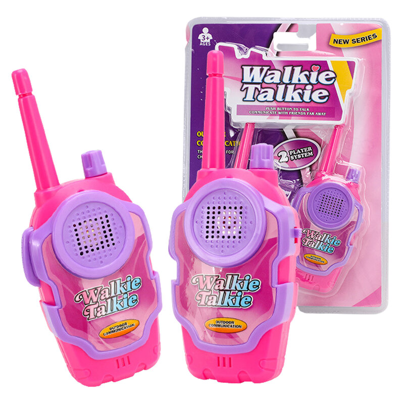 Walkie Talkie zabawki dla dzieci 2 sztuk dla dzieci Mini Radio odbiornik walkie-talkie Talkie dla dzieci prezent urodzinowy świąteczny zabawki dla dzieci dla chłopców dziewcząt