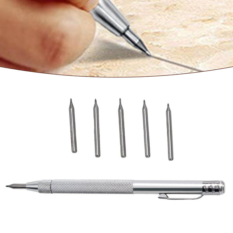 Tungsten Carbide Tip Scriber Engraving Pen Marking Tip Silver Glass Ceramic Carving Scribing Marker Tools 14cm