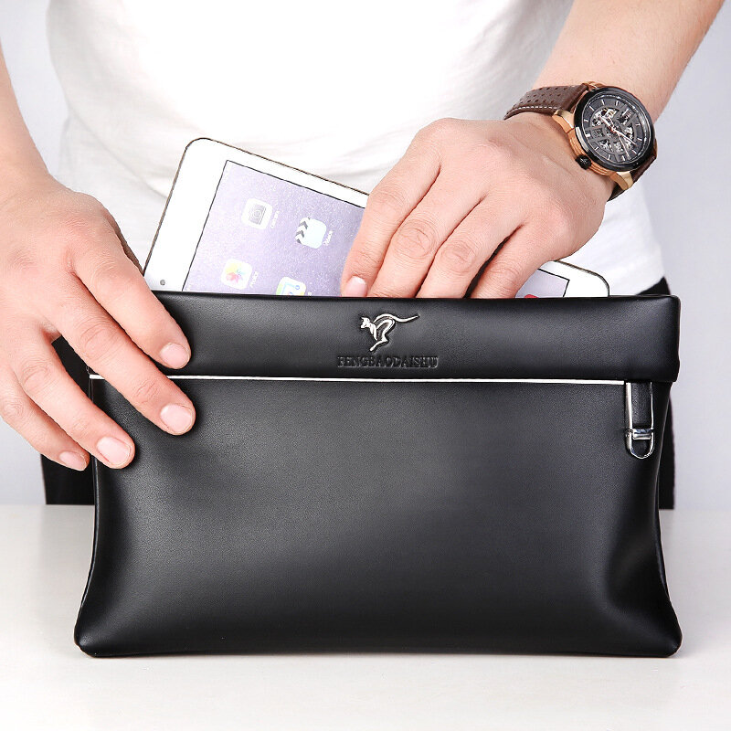 Pochette de jour en enveloppe souple pour homme, nouveau Design, sac de voyage d'affaires pour iPad