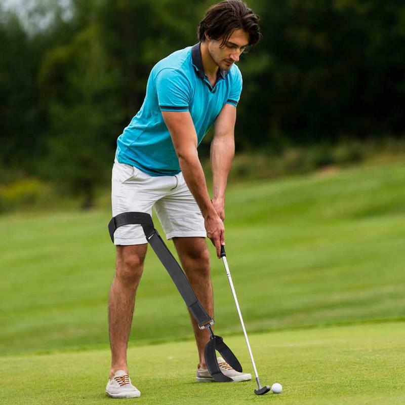 Golf Trainings hilfe Nylon Trainings gurt für Bein verschleiß feste Trainings werkzeuge für Golfplatz tragbare Trainings hilfe für das Mastering