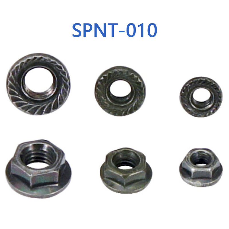 Variador Clutch Flywheel Nuts para GY6, 4 Stroke, Scooter chinês, ciclomotor, motor 1P39QMB, SPNT-010, 50cc