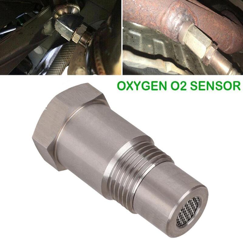 Adaptador para automóvil, tornillo de extensión de filtro de Sensor de oxígeno, eliminador de luz de motor, control M18 x 1,5, Sensor de catalizador todoterreno
