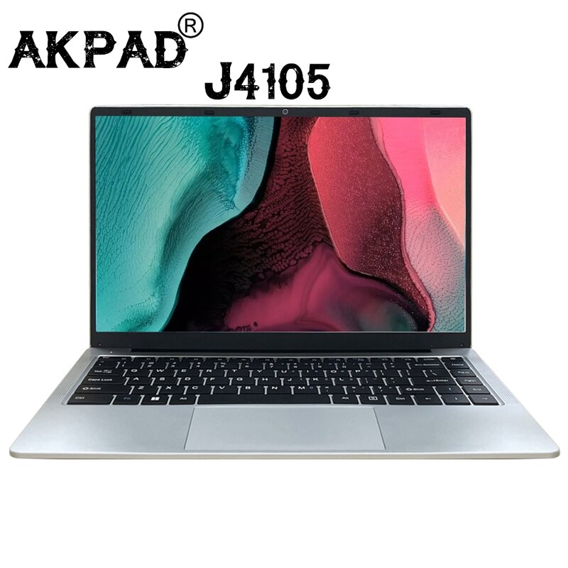 Intel AKPAD 14.1 Inch RAM 6GB DDR4 ROM 128GB 256GB 512GB 1TB SSD Windows 10 Pro Inte Laptop Portable Laptos Student Notebook