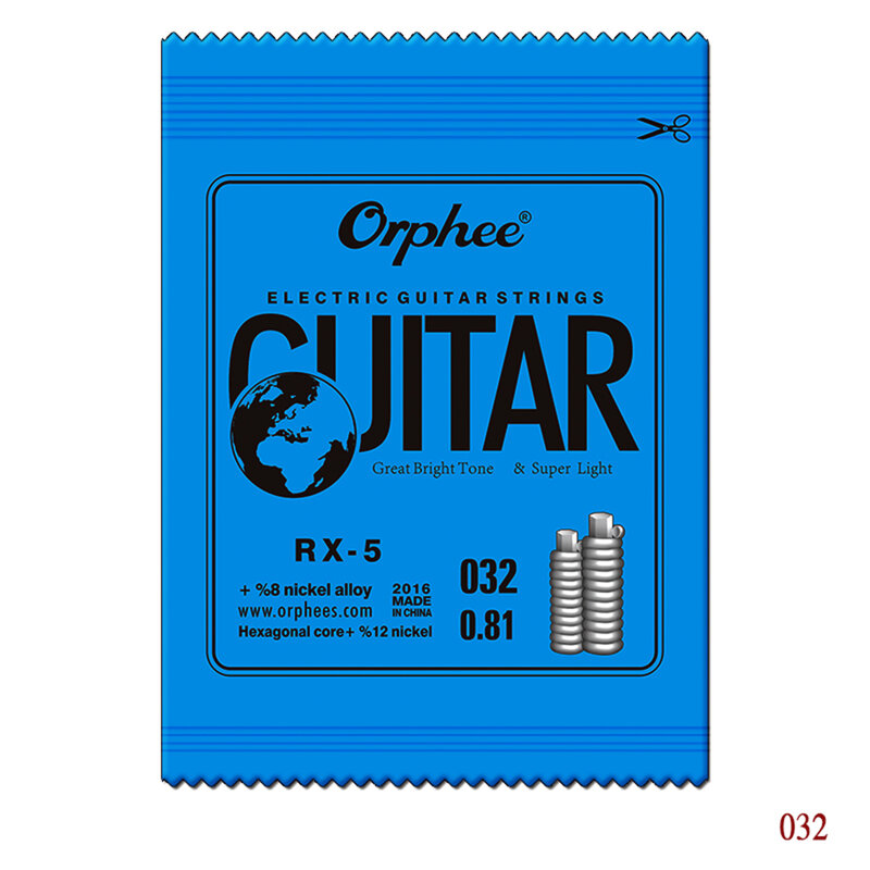 Gitar listrik senar tunggal praktis tahan lama, meteran adaptor Super ringan (9-42) RX15 009-042 Aksesori rakitan adaptor