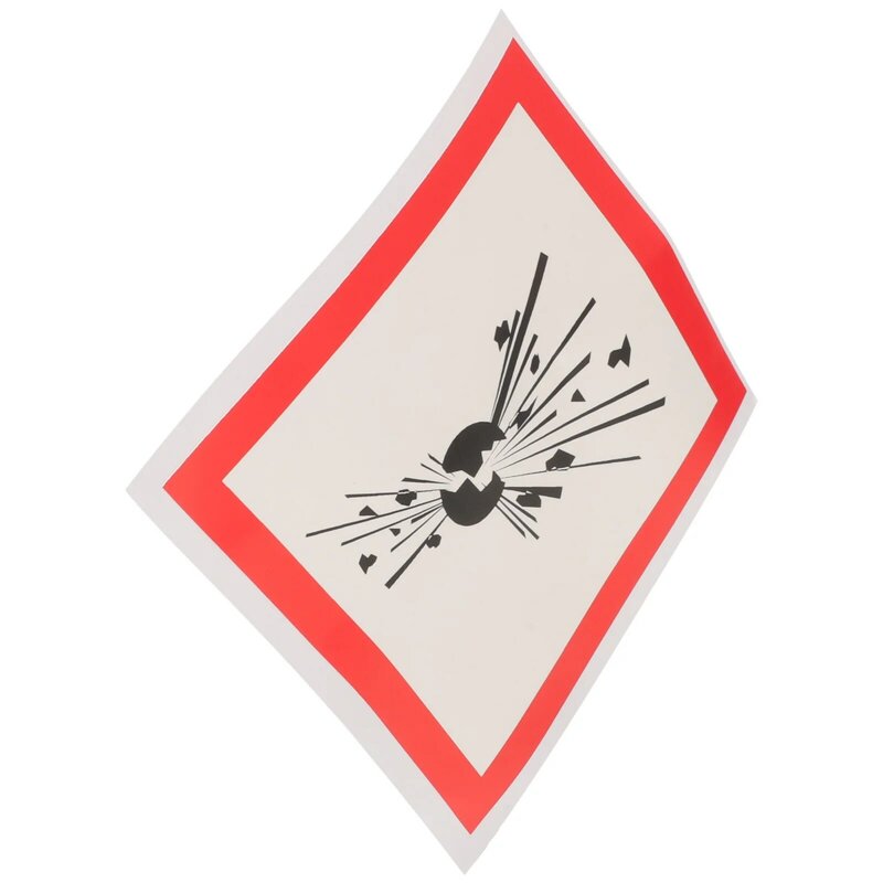 Warning Sign Stickers Sticker Safety Label Caution Sticker