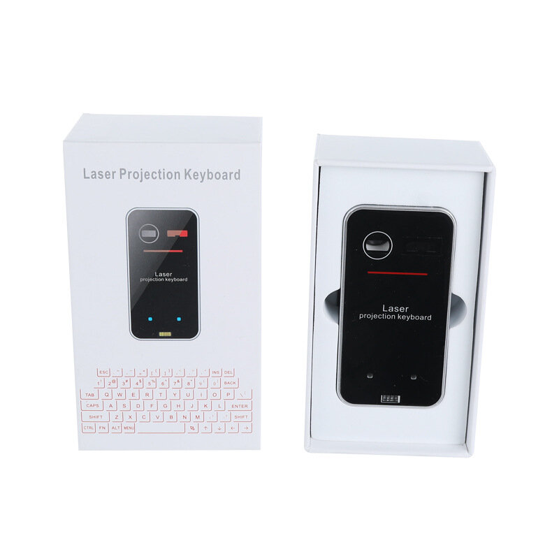 Virtual Laser Keyboard Bluetooth Wireless Laser Projection Screen Touch Office Portable Infrared Keyboard