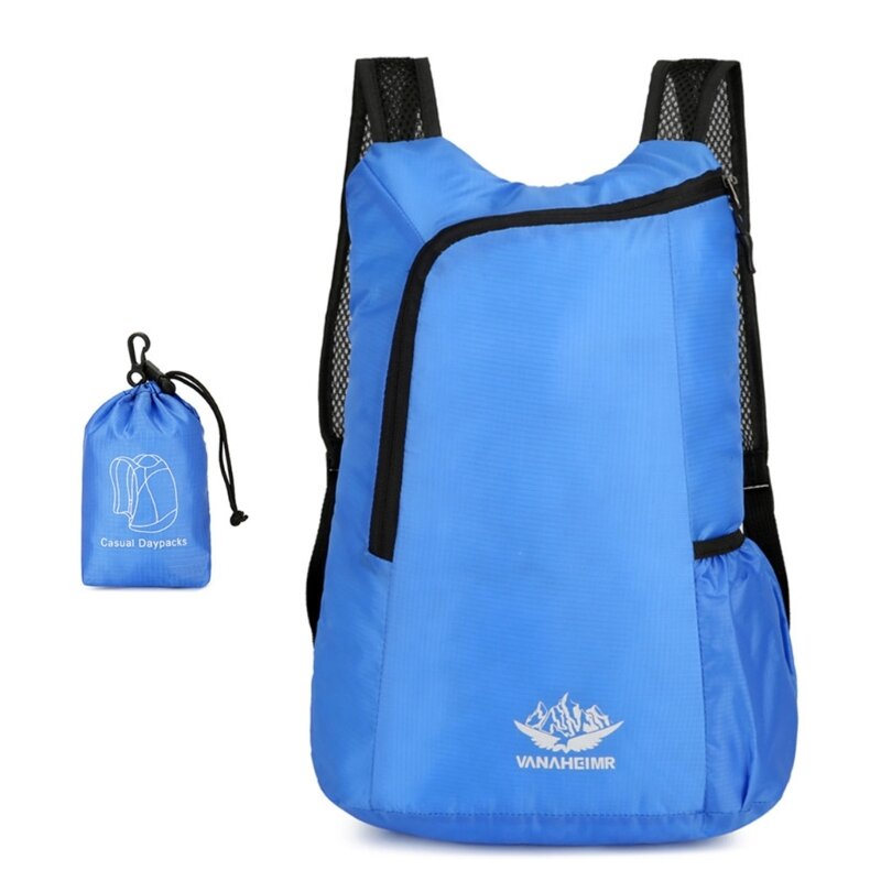 Mochila de viagem ultraleve embalável, mochila para caminhada, bolsa resistente à água para escalada ao ar livre, equitação,