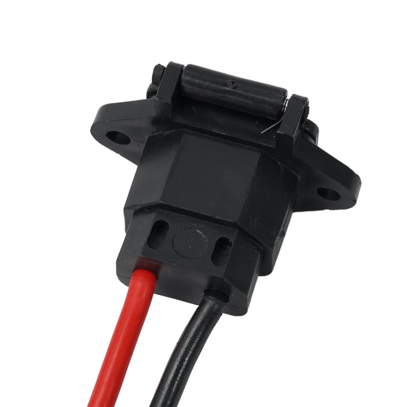 E-bike Plug Socket Charger For E-bike-Battery 48V 36V Universal Three-Vertical Charging Socket Connector Plug With Cable