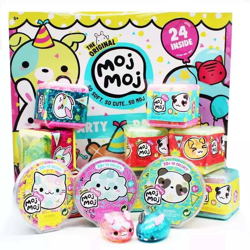 MOJ MOJ Stress Release Toy Squishies Antistress Cute Animals Soft Anti-stress Dolls Collection Children Birthday Gifts