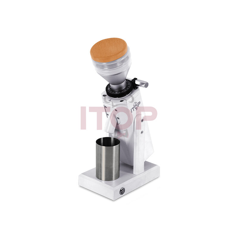 ITOP40S Updated Version Coffee Grinder Stepless Adjustment of Grinding Degree 40mm Titanium Burr Milling Maker Small Miller