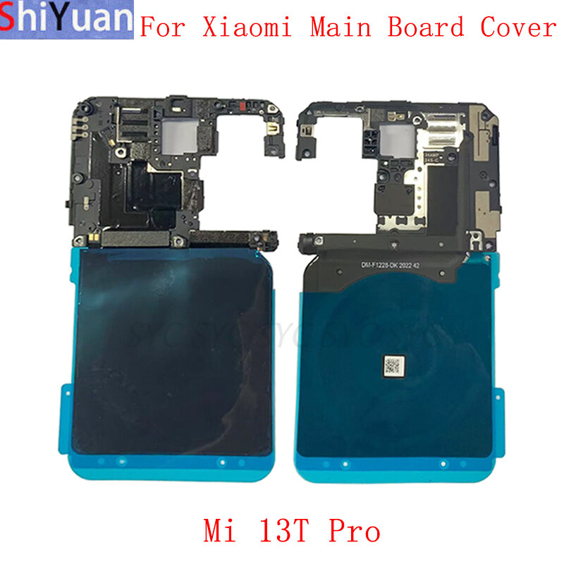 Módulo de cubierta de marco de cámara trasera de placa principal para Xiaomi Mi 13T Pro, piezas de repuesto de cubierta de placa principal