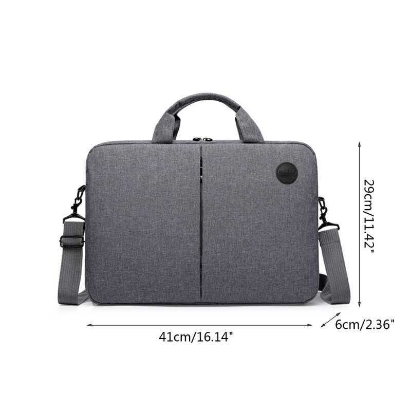 Túi đeo chéo Notebook Túi đeo vai 15,6in Cặp đựng máy tính Túi xách công sở