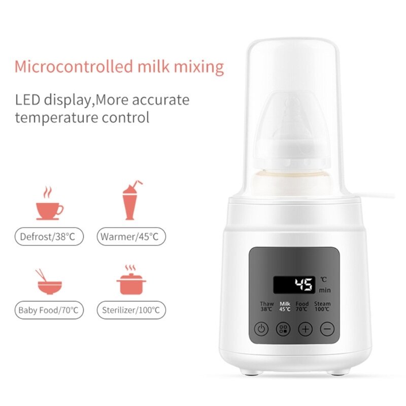 Baby Feeding Bottle Warmer Multifunction Quick Heating Complementary Food Heater Breast Milk Warmer Baby Accessories