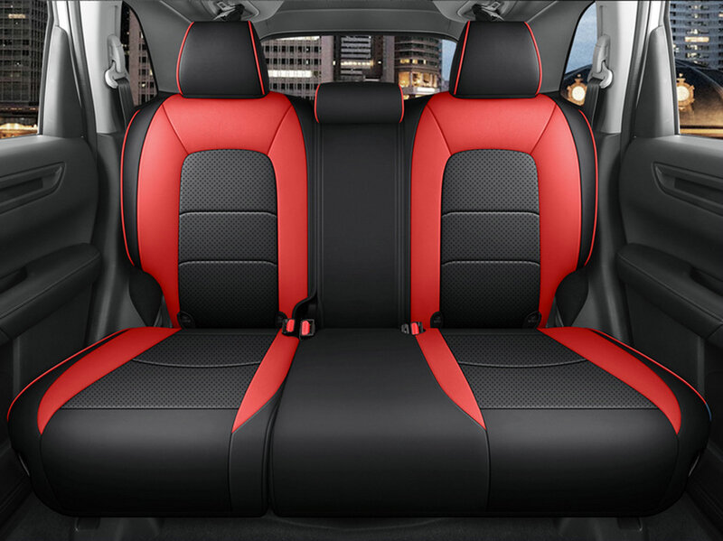 Custom Car Seat Covers For Honda CRV 2023 2024 CR-V Seat Cushion Full Coverage Car Seat Protective Cover Interior Accessories