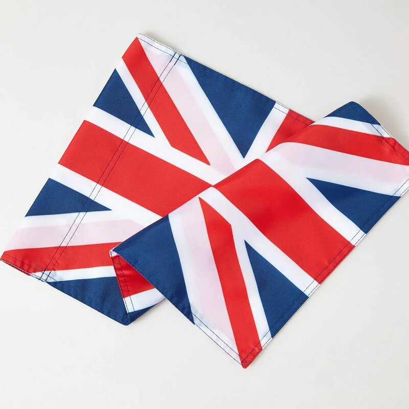 Banderas británicas de jardín, accesorios decorativos de simulación de aniversario para aniversario, Festival, regalos de fiesta