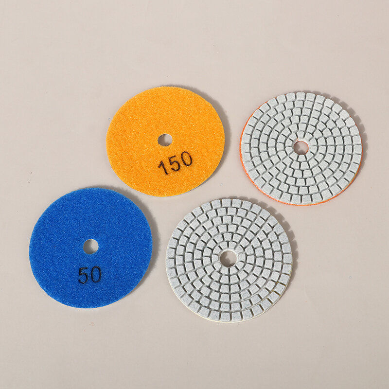Tamponi per lucidatura flessibili diamantati disco abrasivo a umido di qualità Premium per ceramica di vetro in pietra di marmo