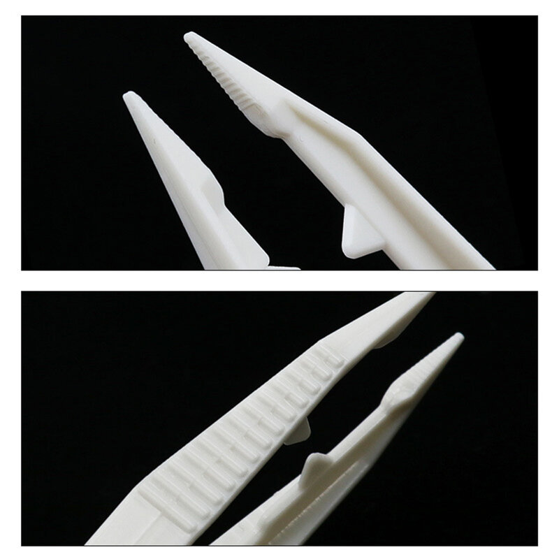 Pinzas de plástico para manualidades para niños, pinzas de Clip para manualidades, herramienta hecha a mano de 11cm x 2,5 cm, 2 piezas