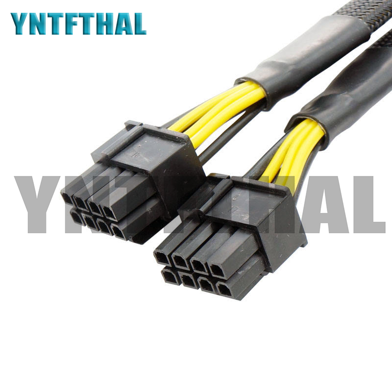 New 10pin To 6+8pin GPU Video Card Power Adapter Cable 50CM ML350 G8 Gen8 And GPU Video Card