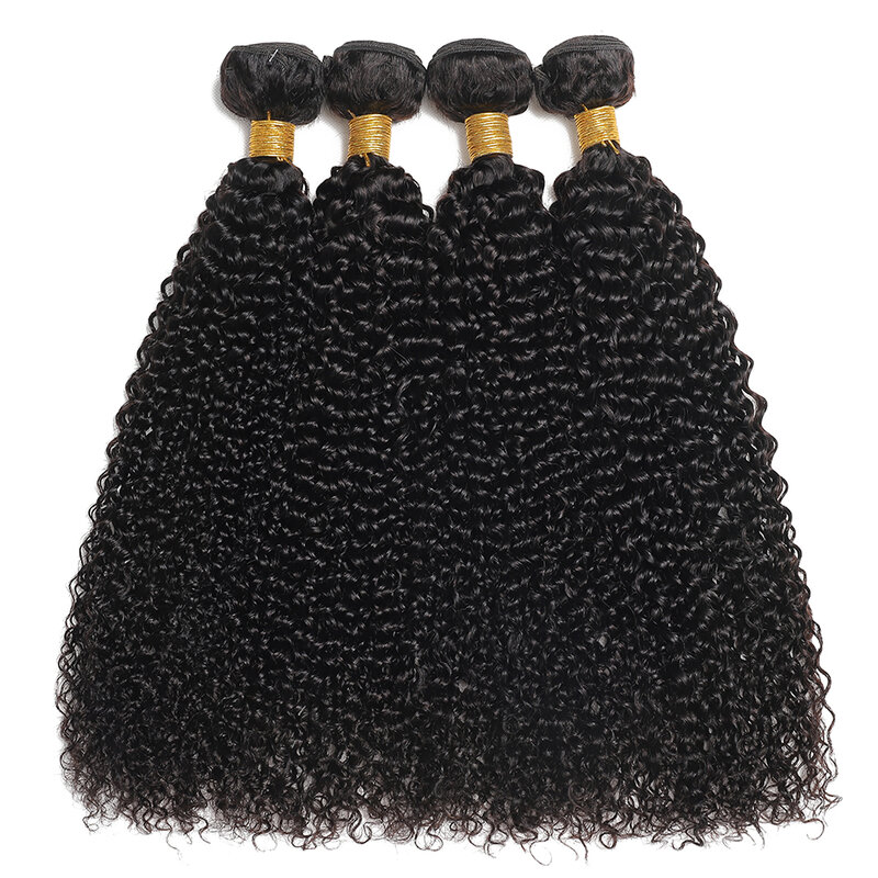 Mongoolse Afro Kinky Krullend Bundels Diepe Golf Human Hair Extensions 100% Onbewerkte Maagdelijke Menselijk Haar Weave Jerry Krul Bundels