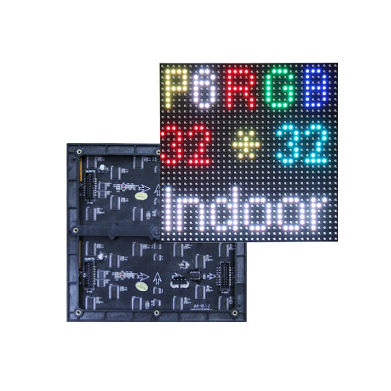 Módulo/Panel LED P6 SMD3528 para interiores, pantalla a todo Color de 200x192mm, 3 en 1, escaneo 192, HUB75E, 34x32 píxeles, 1/16 unidades/lote