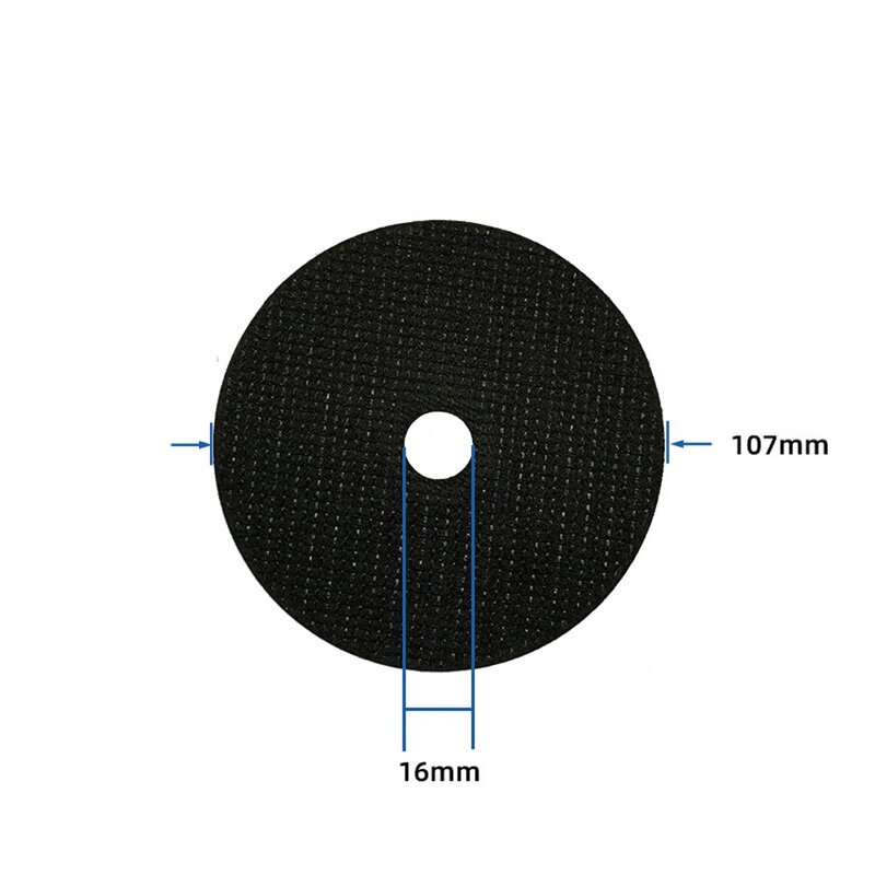 10pc Circular Resin Saw Blade Grinding Wheel Cutting Disc 105*16mm For Carbon Steel Pipe Iron Cutting Machine Angle Grinder Tool