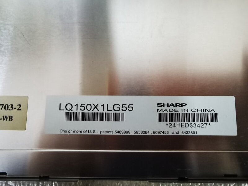 LQ150X1LG55 Tela original de 15 Polegada, LQ150X1LG45, em estoque
