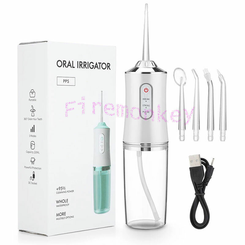 Sciacquatrice dentale portatile per uso domestico spazzolino elettrico idropulsore ortodontico speciale pulizia e risciacquo dei denti