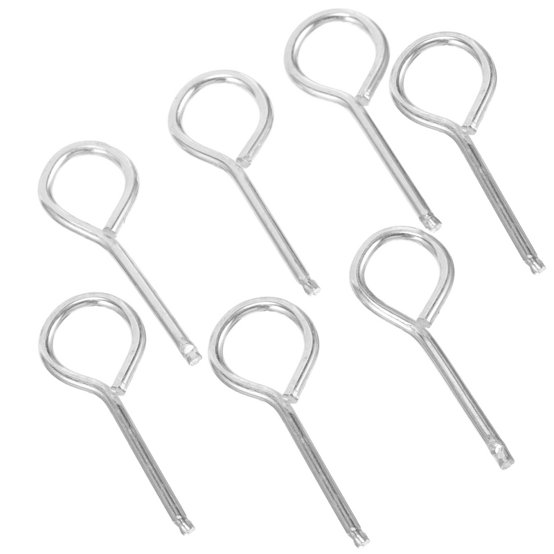 10 Pcs Replacement Pull Pin Extinguisher Pin Latch Safety Pins Metal Lock Equipment Accessories Replacement