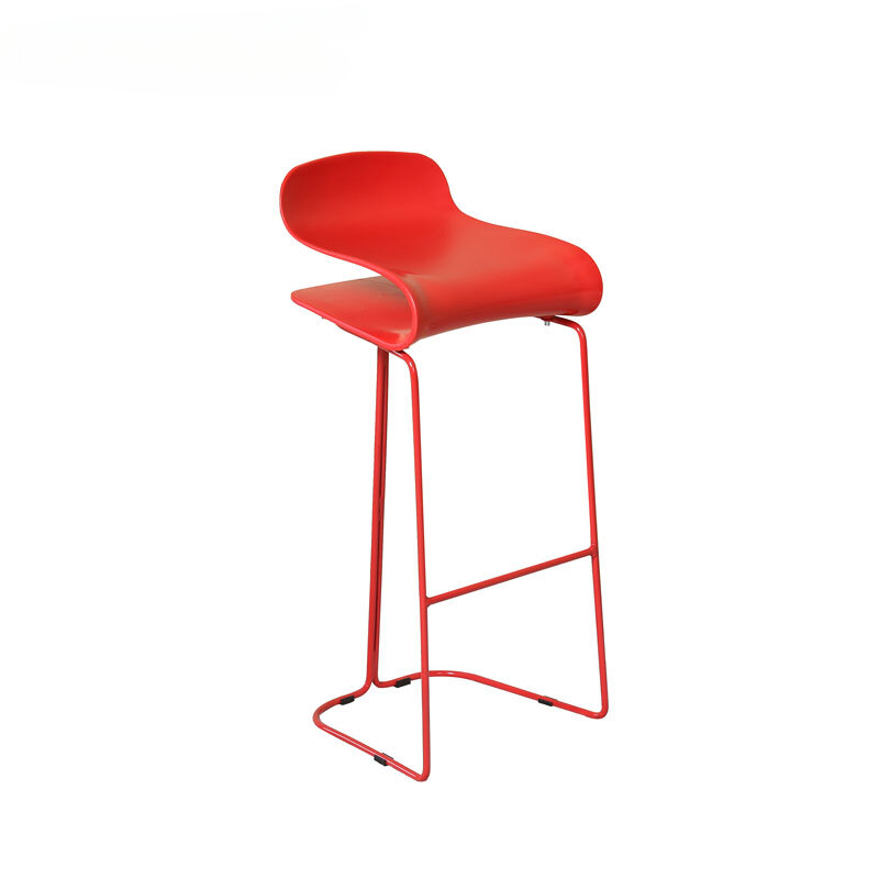 Kursi Bar santai Modern Nordik, minimalis mewah kreatif kursi Bar dapur bangku tinggi Cadeira furnitur rumah WZ50BC