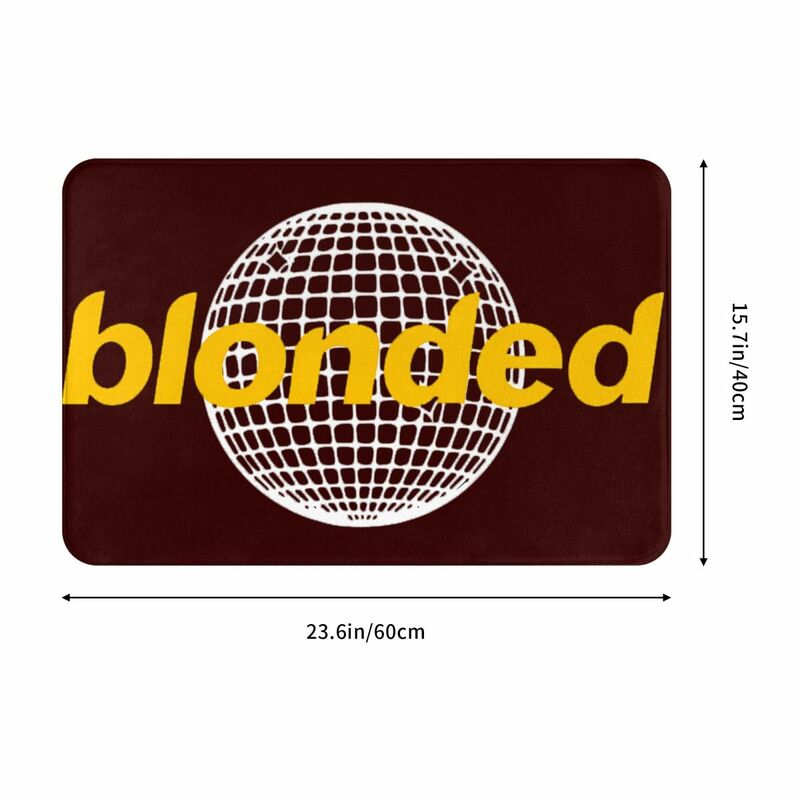 Blonded Frank Ocean Logo Doormat Kitchen Carpet Outdoor Rug Home Decoration