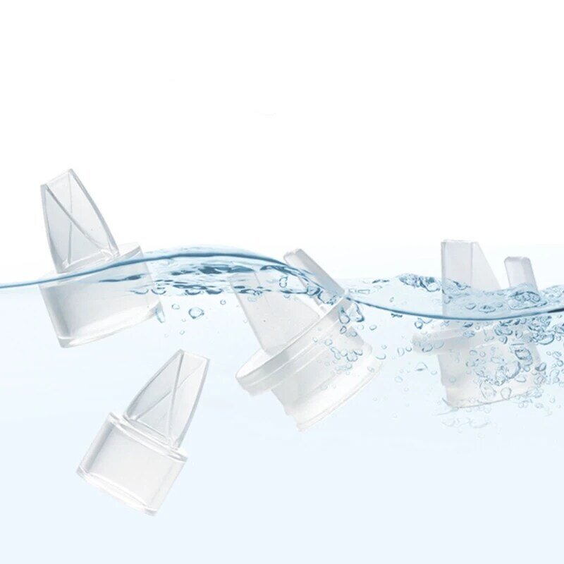 보호 유방 펌프 액세서리 투명 용 역류 용 수동 전기 유방 펌프 용 밸브 용 1PC Duckbill