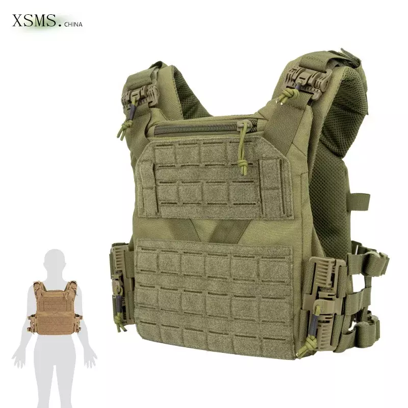 K19 Plate Carrier 3.0 Tactical Vest Israel Quick Release on/off Cummerbund MOLLE Military Airsoft Gear Fast Adjust Multi-size