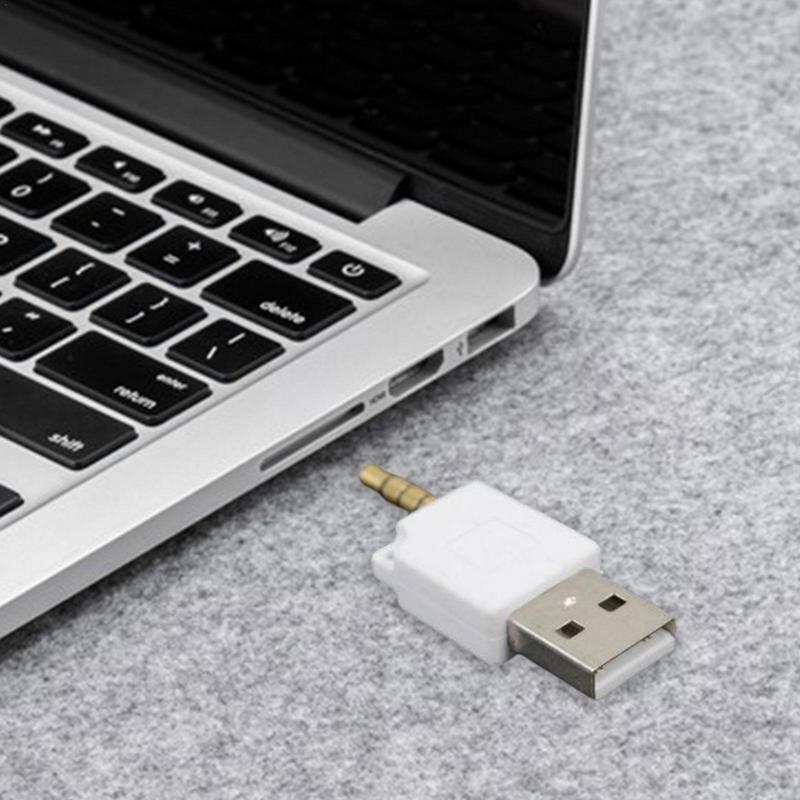 USB para Audio Jack USB Headphone Adapter, Carregamento rápido USB Player, Conector do fone de ouvido para fones de ouvido