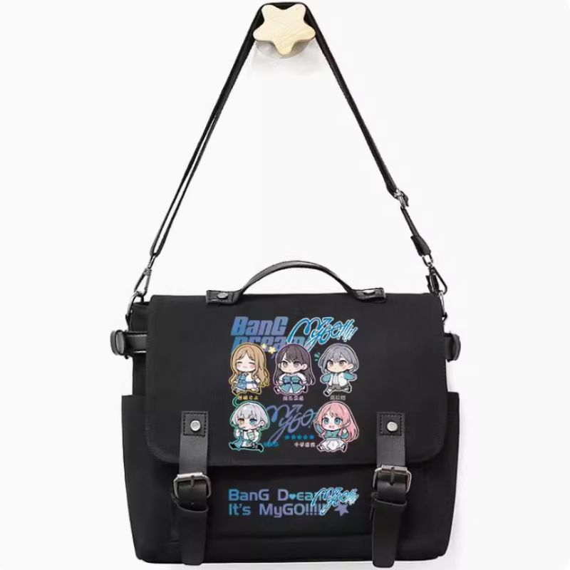 Anime BanG Dream! It's MyGO Cosplay Casual Oxford Messenger Bag zainetto borsa a tracolla studente adolescente regalo B1307