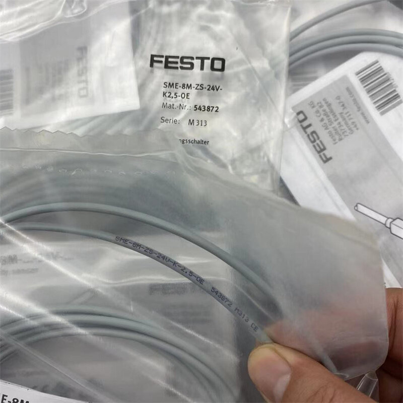 Festo-オリジナルの2.5メートルセンサー、SME-8M-ZS-K-2.5-OE 543872新品