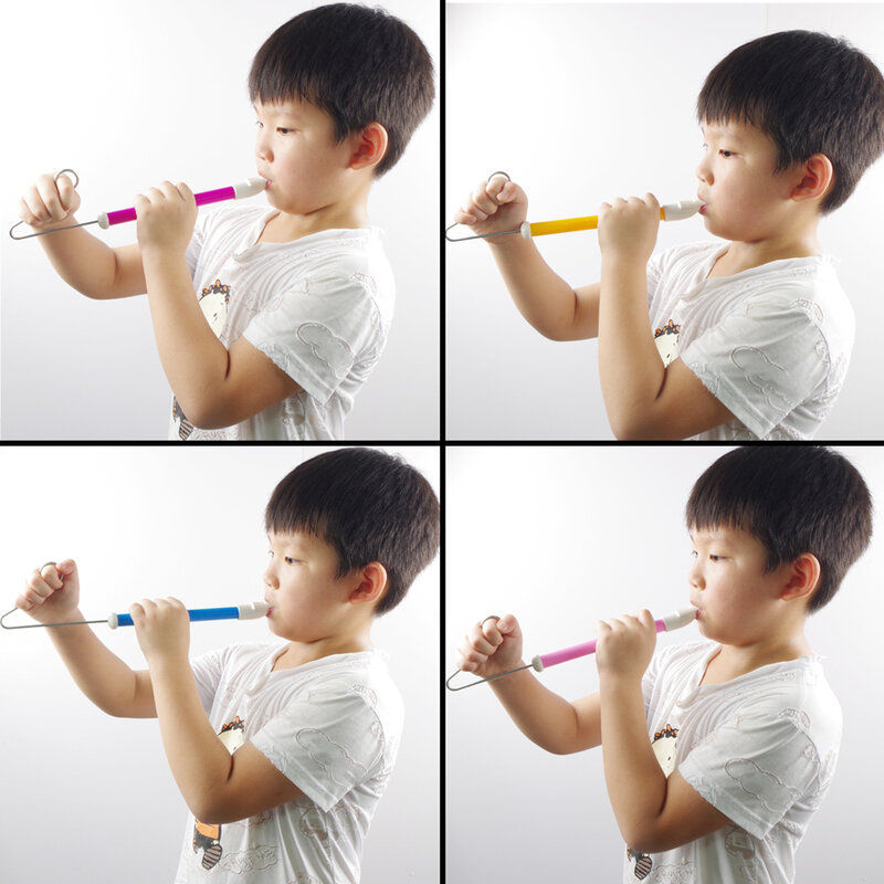 Slide Whistle Toy para crianças, instrumento musical clássico, Piccolo brinquedos, durável, crianças educação musical