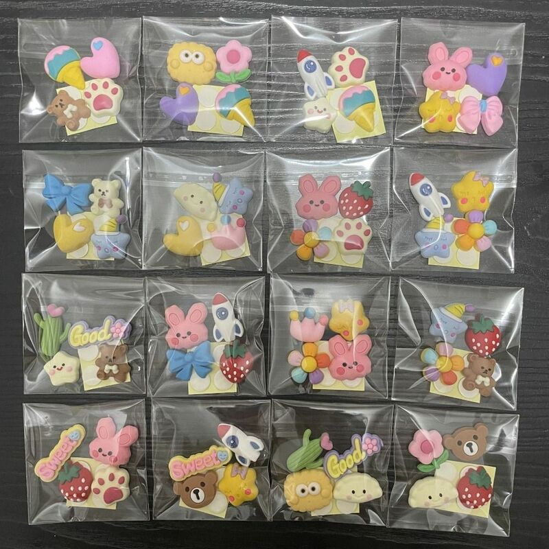 Cute 3D Water Cup Stickers Cartoon Resin Creative Refrigerator Stickers Personalized Fresh Phone Bottle Stickers Kids Gifts