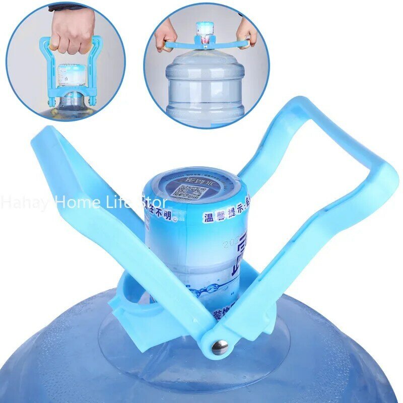 Uchwyt do butli plastikowy podnośnik woda butelkowana wielokrotnego użytku oszczędzający 5 galonów woda butelkowana obsługi Super nośnych