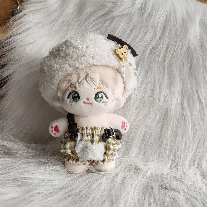 Conjunto de muñecas de algodón sin atributos, cuerpo normal, ropa de muñeca súper linda, 10cm