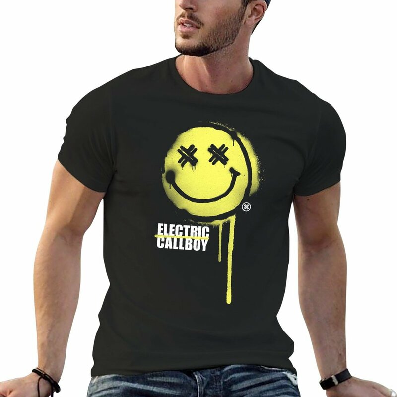 Neue $ genial elektrische Callboy $ T-Shirt Jungen weiße T-Shirts Bluse Herren T-Shirt Grafik
