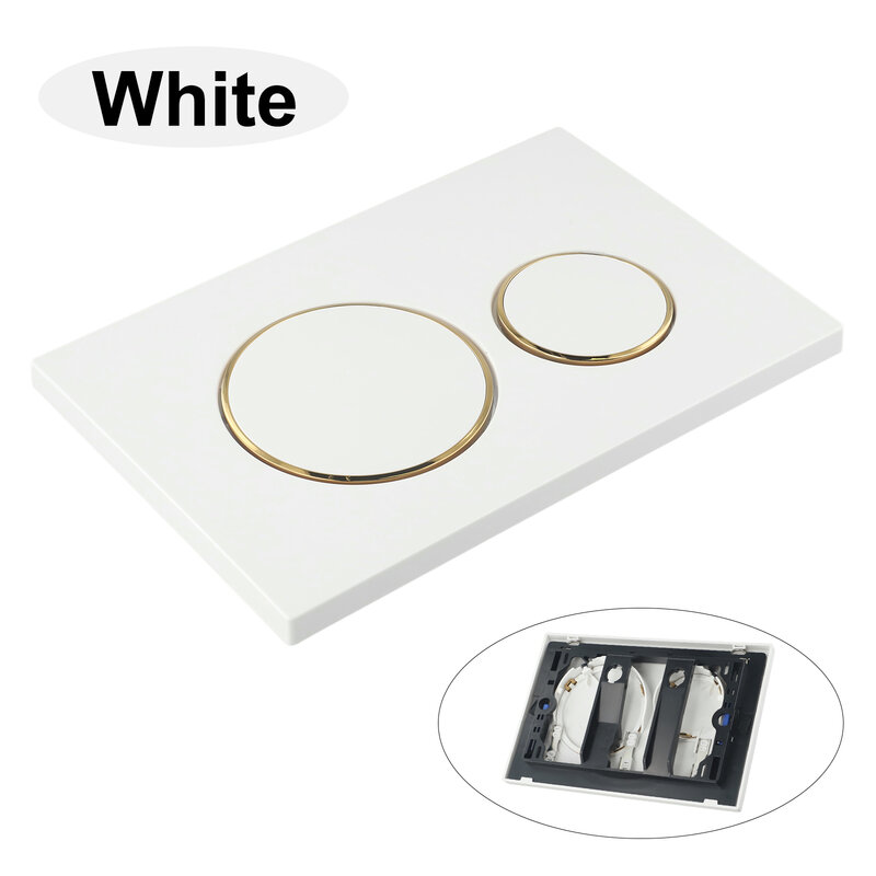 Toliet Water Tavk Accessory Water Tank Button Flushing Switch Flushing Button Replaces For 115.882.KK.1 Water Tank Panel