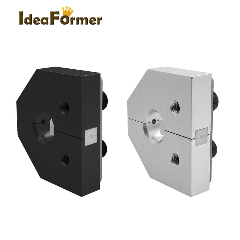 Bagian Printer 3D konektor tukang las filamen untuk Ender 3 PRO blok aluminium 1.75mm PLA ABS Sensor filamen dengan alat kunci Allen