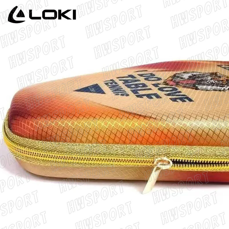 LOKI Table Tennis Racket Case Hard Shell Ping Pong Racket Paddle Cover Bag Durable EVA Inner Table Tennis Accessories