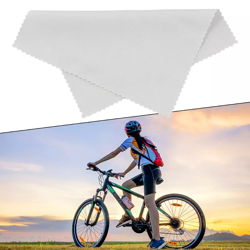 Sunglasses Glasses Cloth 145X145mm 1Pcs Wihte Camera Lens Cleaner Cleaning Outdoor Phone Screen Riding Soft Square