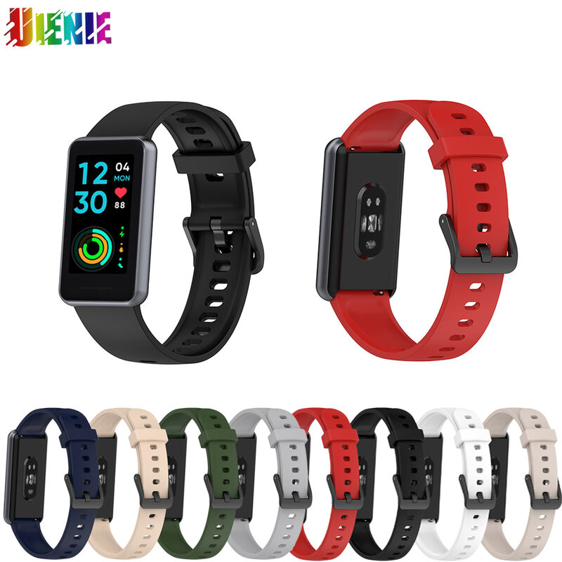 Smart Watch Silicone Strap For Realme Band 2 Watch Replacement Bracelet Sport Band Wristband Correa Smart Watch Accessories New